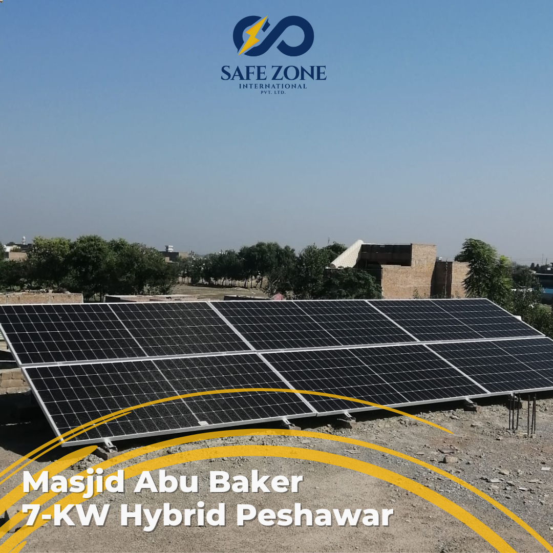 7-KW Hybrid Solar Installation in Peshawar