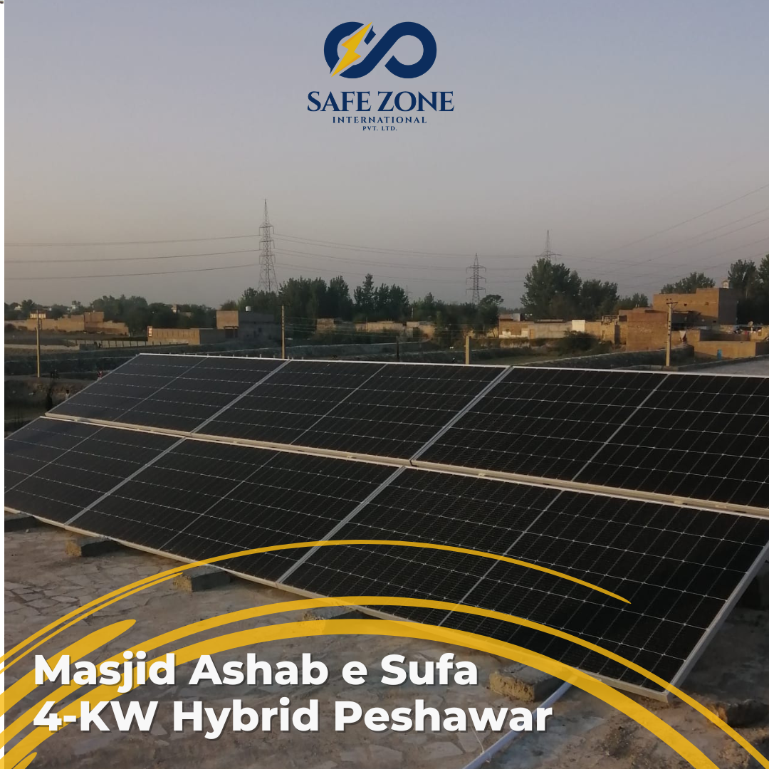 4-KW Hybrid Solar Installation in Peshawar