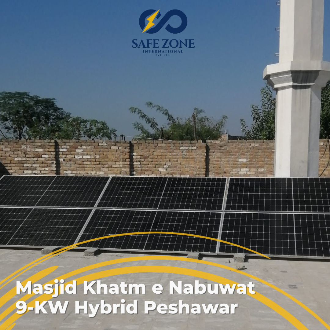 9-KW Hybrid Solar Installation in Peshawar