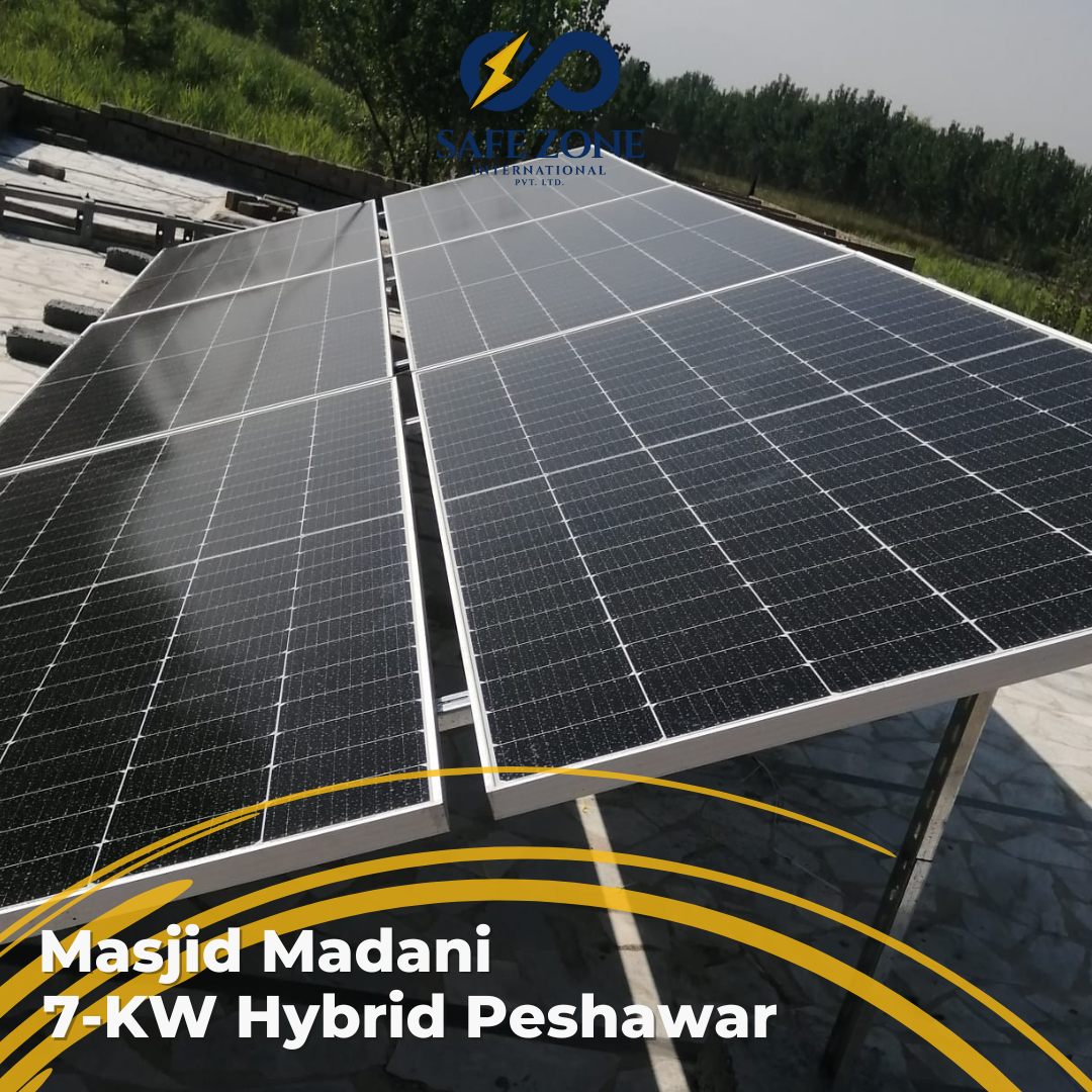 7-KW Hybrid Solar Installation in Peshawar