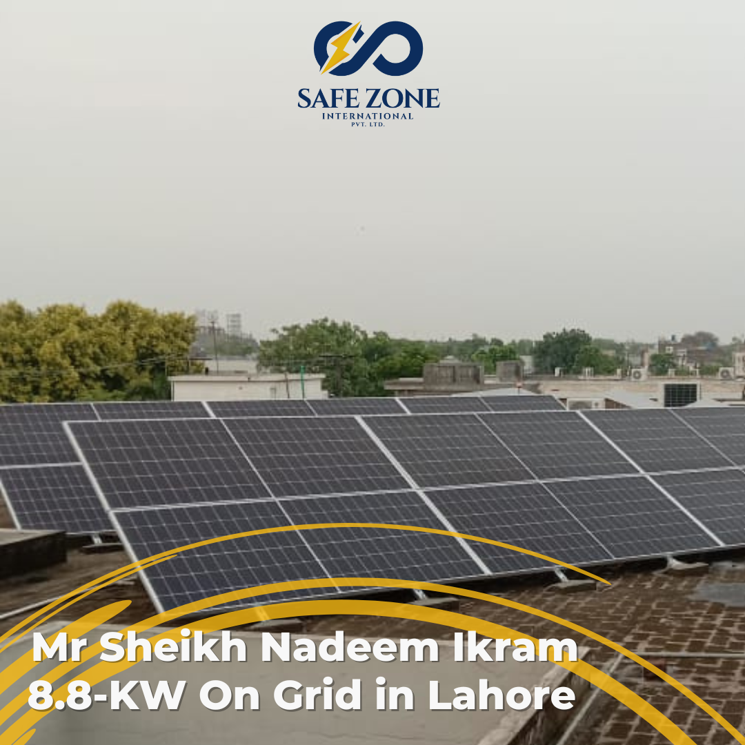 8.8-KW On Grid Solar Installation in Lahore