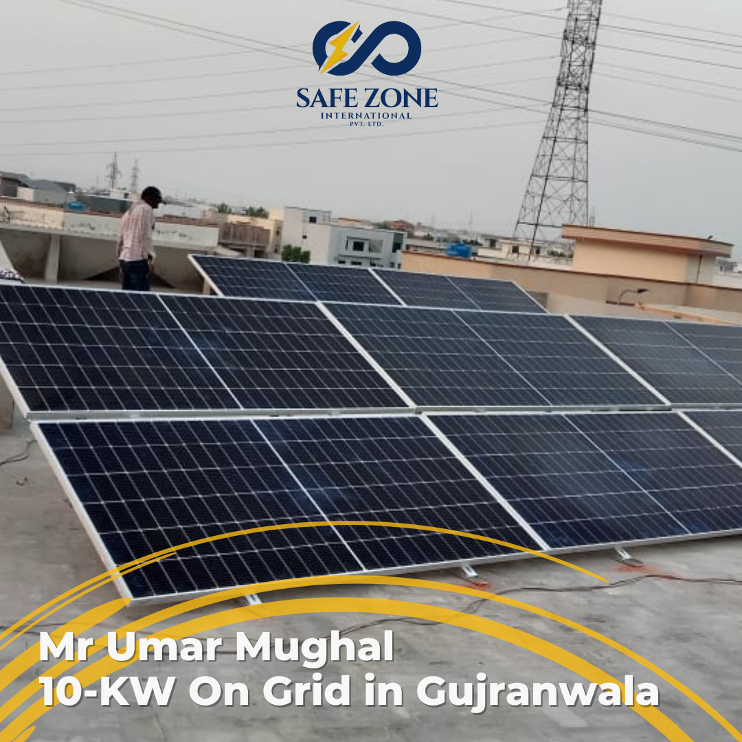 10-KW On Grid Solar Installation in Gujranwala